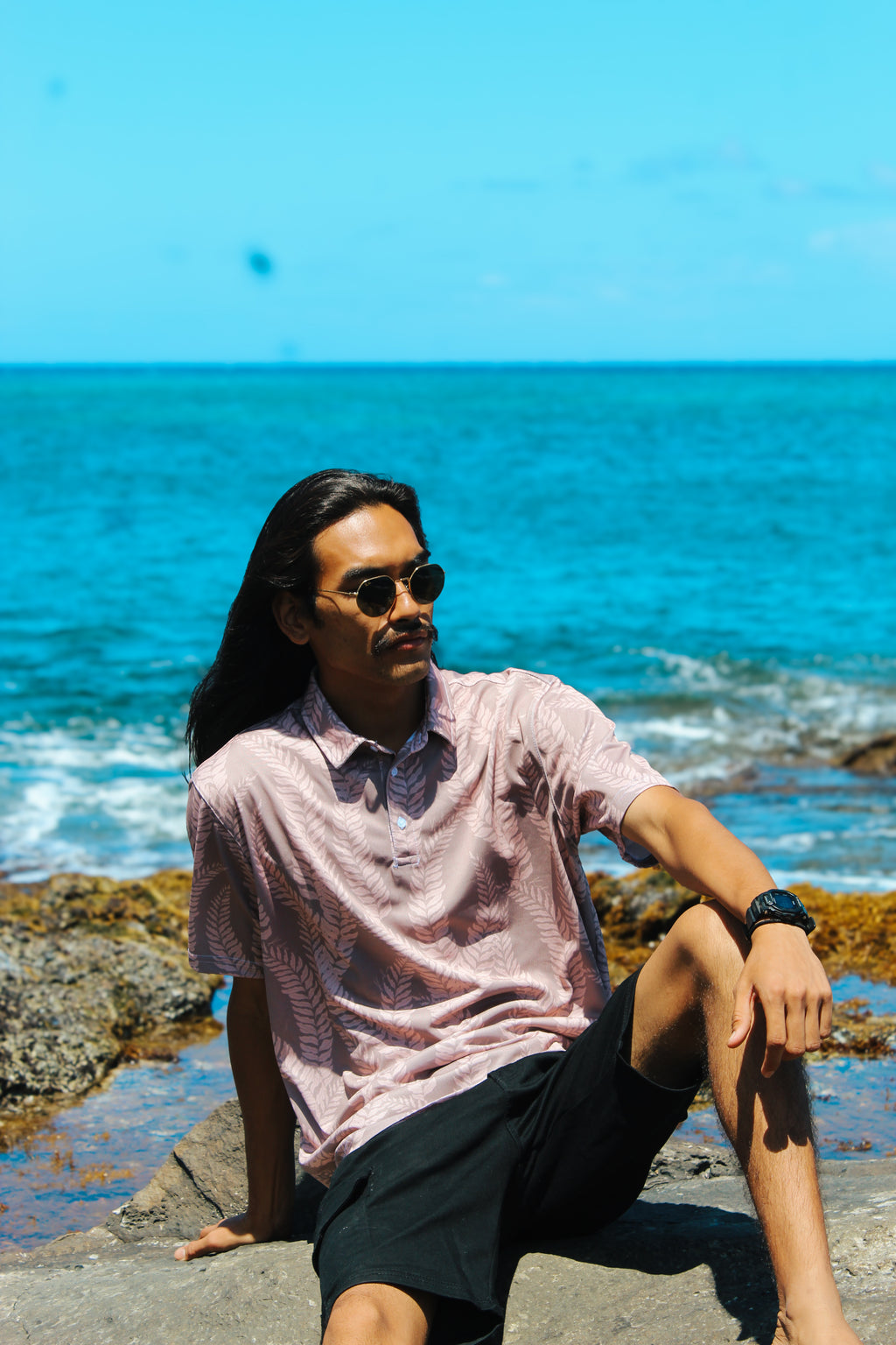 MOCHA FERN POLO