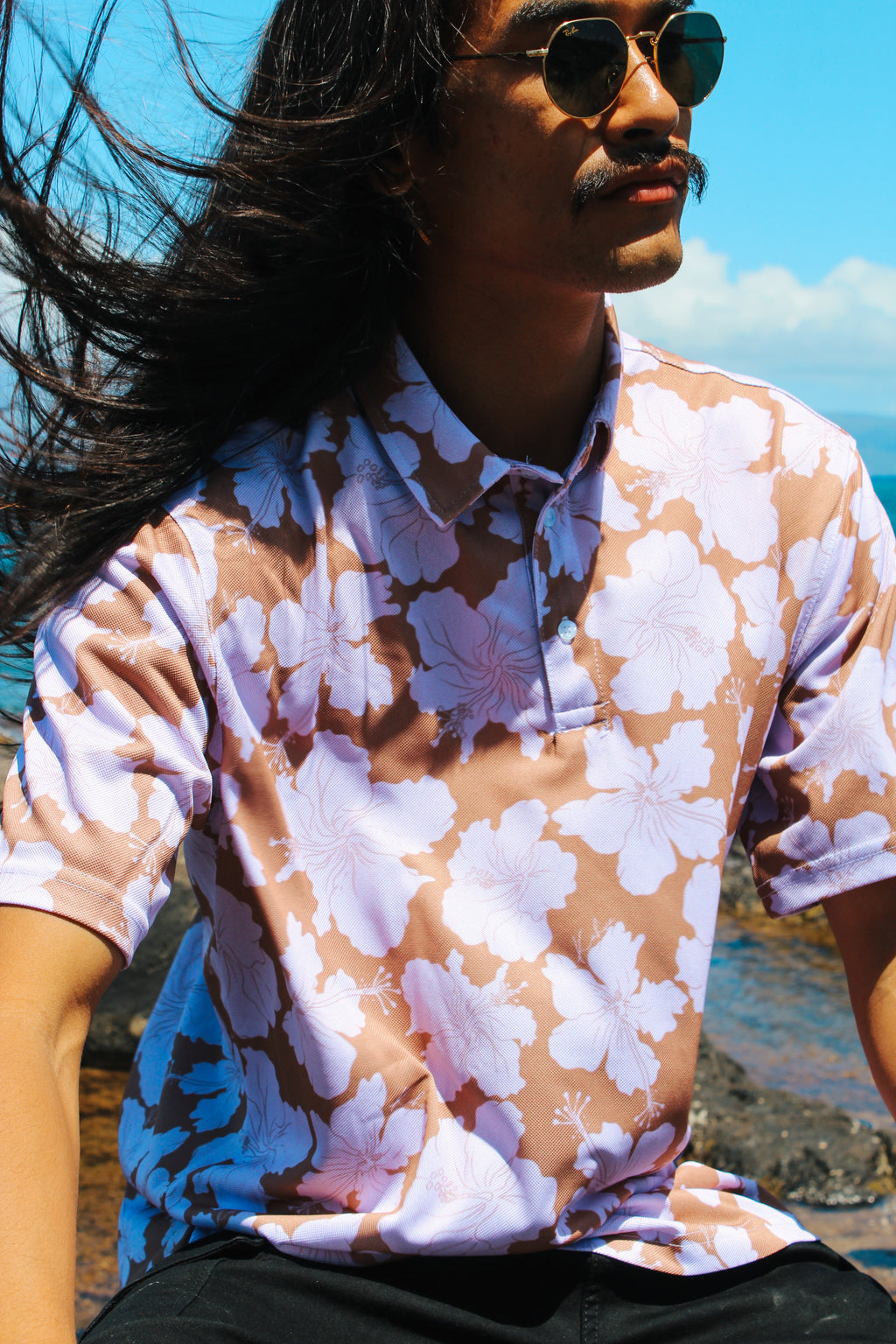 KANE POLO - HIBISCUS DRIFT